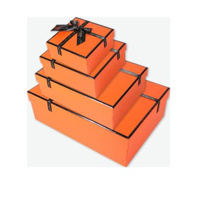 China Custom Fancy Recycled Materials Gift Box Jewelry Cosmetics Packaging Wedding Favor Gift Boxes In Bulk for sale