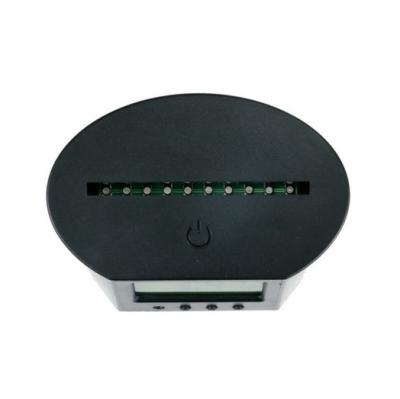 China Small Modern Black Rgb Alarm Time Clock Led Lamp Base Wholesale for sale