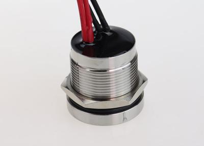 China 22mm Ip68 Electric Steel Waterproof Touch Switch Led Latching On Off Piezo Switch for sale