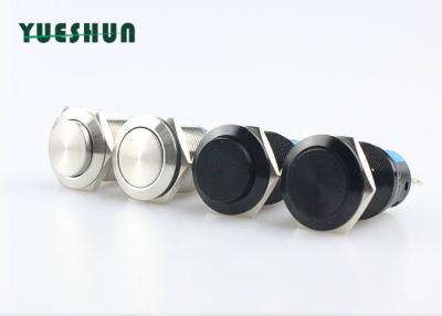 Cina 19mm che chiude l'interruttore di accensione 1NO 1NC 5 Pin Silver Alloy Terminal Material del pulsante in vendita