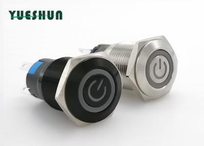 China De Verlichte Drukknop van hoekogen 12V 220V 16mm niet Magnetisch met Zware Lading Te koop