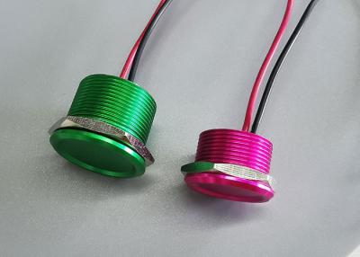 China IP67 Flush Mount 24v 2 Pin 19mm Momentary Piezo Touch Switch for sale