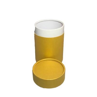 China Recycled Materials Perfume Bottle Cardboard Packaging Cylinder Round Paper Boxes Insert Paper Tube With Eva Kraft Paper Customized Hope-Star Accept for sale