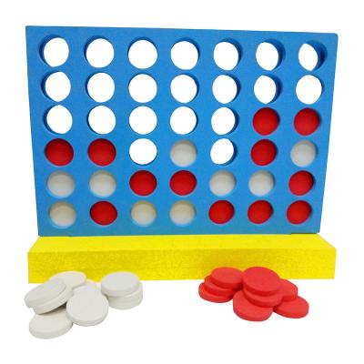 China Non Toxic EVA EN71 Approved Non Taxic EVA Foam Connect 4 in 1 Row Set for Wholesale for sale