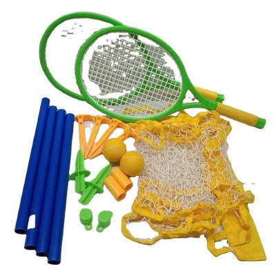 China Factory sports plastic toys garden tennis playground badminton rackets game hot selling child play toy racket sports child for sale