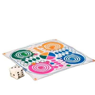 China Kids Fun Toys TRADITIONAL GARDEN SUMMER TOYS PVC GIANT INFLATABLE CHESS SET LUDO PLAYMAT for sale