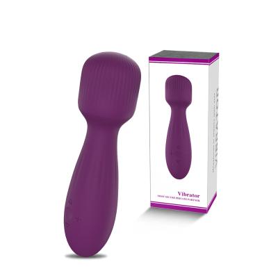 China New Arrival 1.5H/2H Mini AV Wand Massager Handheld Pocket Clitoris Stimulate Vibrator Muscle Relax Pain Relieve USB Sex Toys for sale