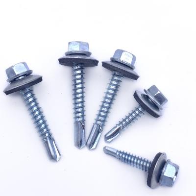 China HEX China Tianjin Sheeting EPDM Hex Flange Screw Self Drilling for sale