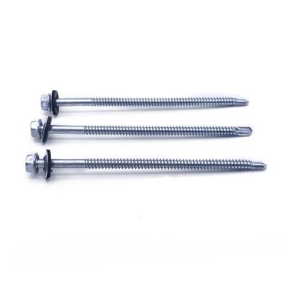 China China Factory Professional HEX Hex Head Self Drilling Screws With EPDM Seal For Building for sale