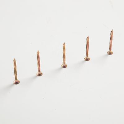 China Flat Factory Wholesale Price Pozi Countersunk Fasteners Chipboard Head Screws for sale