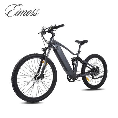 China Aluminum Alloy High Quality Electric Mountain Bike Full Suspension E Bike 500W for sale