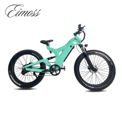 China Aluminum alloy most durable carbon fiber electric bicycle with 48v 10.4ah hid battery for sale