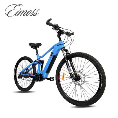 China Enduro Carbon Fiber M500 Motor Full Suspension M500 Motor Carbon E-Bike Electric Bike Frame Bicycle for sale