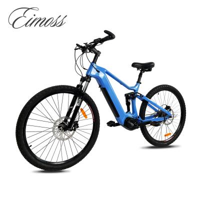 China Frame Full Suspension Carbon Fiber E-bike Mtb Carbon Electric Bicycle 250W for sale