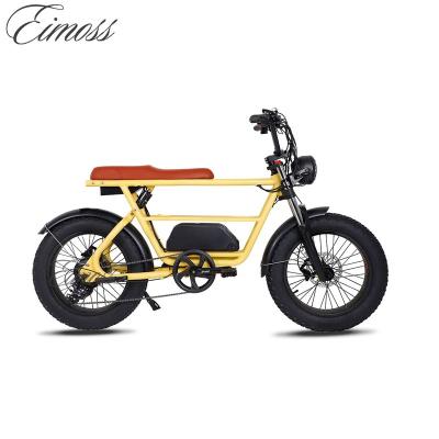 China Chinese Supplier 48v 500w Bafang Double Motor Aluminum Alloy 48v 15ah Lithium Battery Mountain Electric Bike for sale