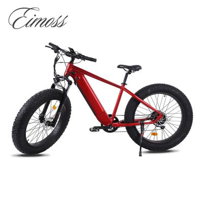 China Aluminum alloy 26inch hardtail tire big snow electric bike 1000w for wholesale for sale