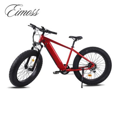 China Aluminum Alloy 5 Level Pedal Assisted Fat Tire Electric Bike 1000w Snow Electric Bicycle for sale