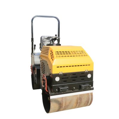 China Retail 1 Ton Full Height Performance Air Cooled Double Drum Hydraulic Road Roller for sale