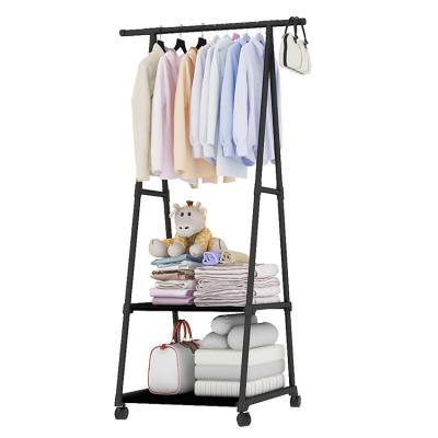 China Morden Cheap Morden Metal Stand Assemble Coat Racks With Shoe Rack for sale