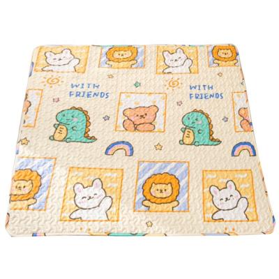 China Waterproof Pet Mat Breathable For Sleeping Indoors Outdoors Or In The Car Reactive Printing Cotton for sale