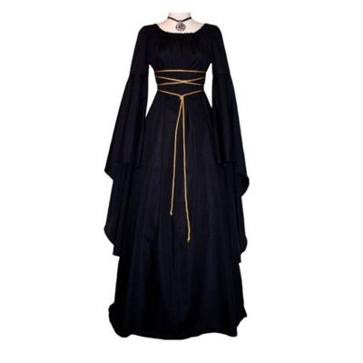 China Anti-wrinkle Women Halloween Cosplay Costume Medieval Gothic Renaissance Dress Dress for sale