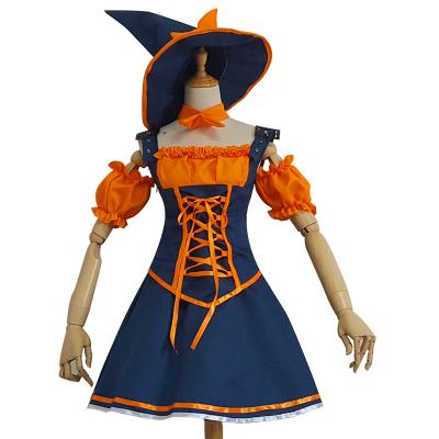 China Polyester Costume Nidalee Cosplay Dress Halloween Witch Maid Costume for sale