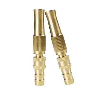 China New Home Appliances Garden Hose Mist Brass Aeroponic Water Spray Nozzle for sale