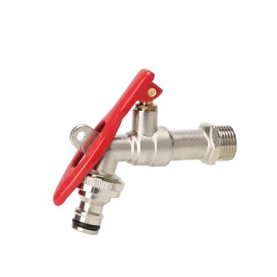 China Metal Garden Hose Faucet Ball Valve/Ball Valve/Outdoor Water Faucet Lockable for sale