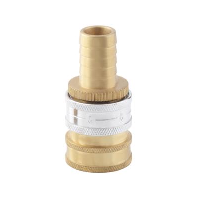 China Factory New Design Garden Connector 2021 HUANENG Graden Qucik Durable Strictly Select Material Brass Quick Connection Brass Body for sale