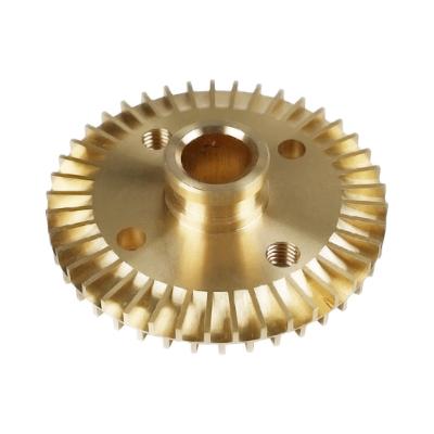 China Home Appliances Flat Hole Water Centrifugal Pump High Pressure Small Brass Impeller for sale