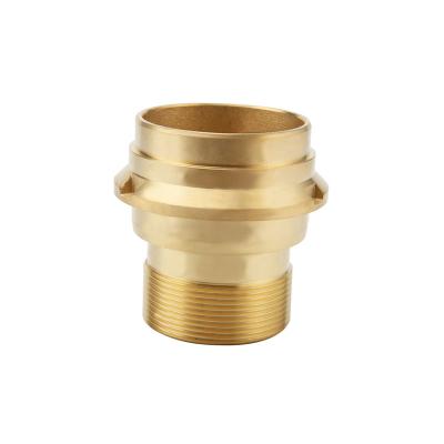 China Automotive Industry Fire Hydrant Coupling Pipe Female Hose Fittings Brass Water Pump Accessories for sale