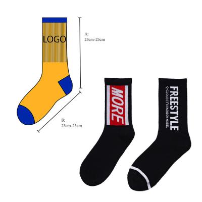 China Breathable Running Socks Knee High Compression Socks For Men Customized Sport Stocking Socks for sale