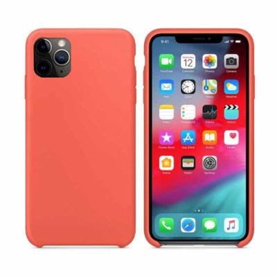 China High Quality Shockproof Soft Liquid Silicone Rubber For Iphone 13 Pro Max Phone Case With Original Logo TPU Mobile Phone 12 Cover Bag for sale