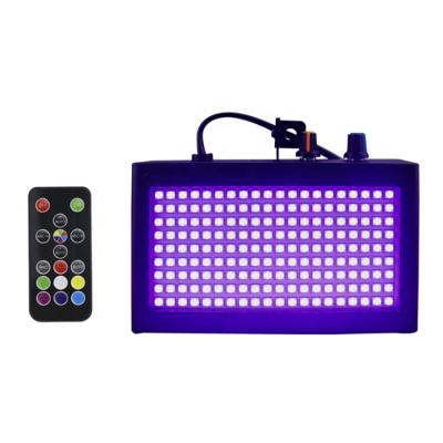 China Sound Control LED DJ For Cheap Home Metal Shell Lighting Party Disco Sound Control Stage RGB Strobe Lights Night KTV Sound Explosion Lights for sale