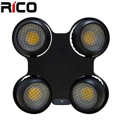 China Sports Stadiums Stage 4x100w Background DMX COB Audience 4 Blinder Eyes LED IP65 Light for sale