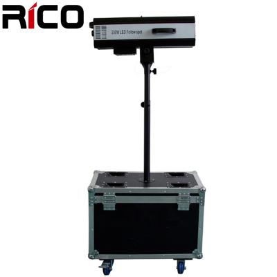 China wedding party show supply with flight case 330W follow spot led focus light price L64*W28*H35 cm for sale