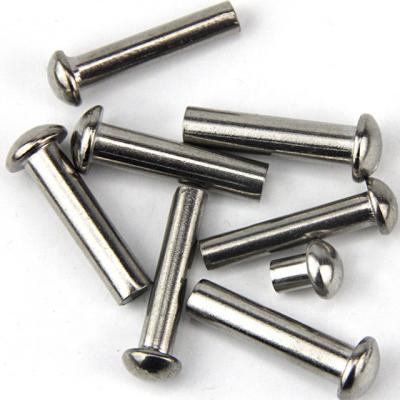 China Low Constrution Price Customized Solid Aluminum Small Boat Rivets Half Round Head Rivets for sale