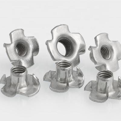 China Factory new heavy industry design four nut jaw nut M4 T nut for industry for sale