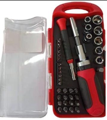 China DIY Tools 40 Pieces Multifunctional Batch Double Handle Double Socket Head Screwdriver Disassembly Tool Repair Tool for sale