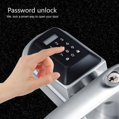 China Hot Sale Anti-peep Code WE.LOCK Smart Electric Password Opener Best Selling Intelligent Cylinder Locks for sale