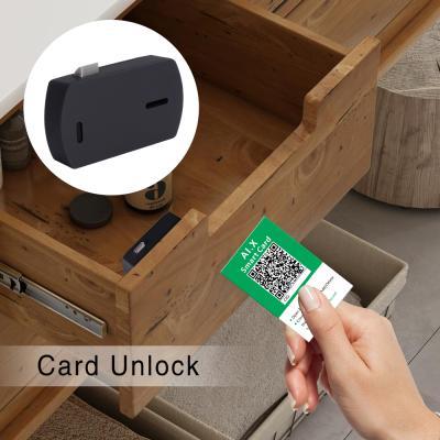 China AI.X1 WE.LOCK Control Electric APP Funiture Wooden Card Lock For Jewelry Cabinet for sale