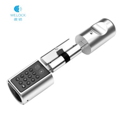 China Password Bluetooth Lock Cylinder New Product Blue Tooth Lock Top Manufacturer for sale