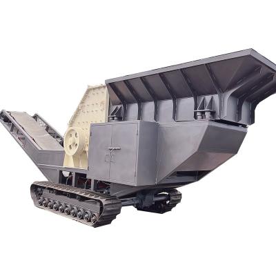 China Mobile Construction Crusher 1010 Waste Hammer Crusher 70t/h Construction Waste Concrete Block Crusher for sale