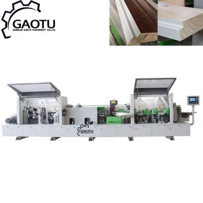 China Hotels L type J type 45 degree automatic edge banding machine for sale