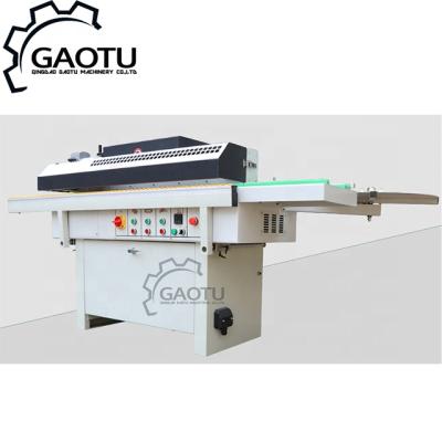 China Hotels Woodworking End Cutter Manual Banding Machine for sale