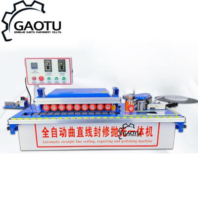 China Portable Automatic Hotels Mini Woodworking Manual Edging Machine for sale