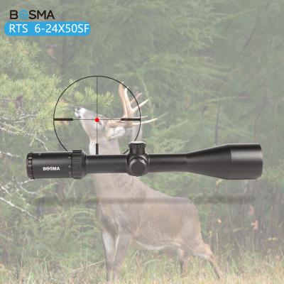 China BOSMA Aircraft-Grade Aluminum Ready To Board RTS 6-24X50 IR Edge For Camouflage Rangefinder Hunting For Tactical Scope Prism Scopes for sale