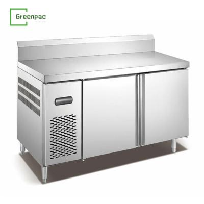 China Single-temperature Air Cooling Commercial Refrigerator and Freezer Counter Under Counter Refrigerator Worktable Freezer Refrigerator for sale