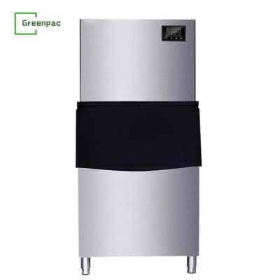 China Crescent Ice Machine Stainless Steel Moon Shape Ice Maker 380kg/24h Commercial Catering Equipment for sale