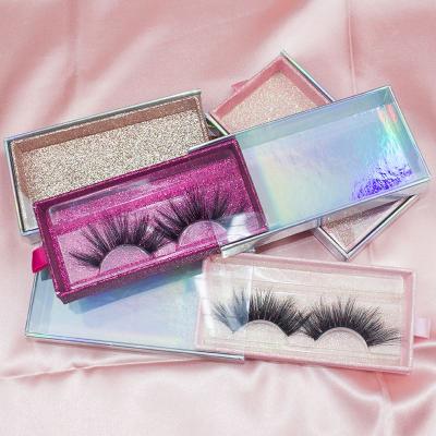 China Custom 25 27 Mm 3D 5D Mink Eyelash Vendors Luxury Private Label Eyelash Box for sale